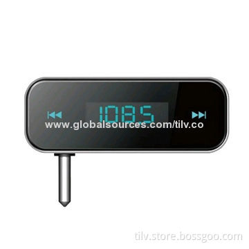 Fashionable FM Transmitter Audio Adapter for Samsung and Apple